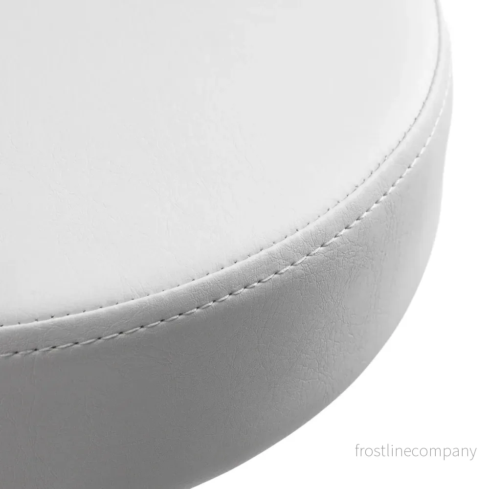 Arbetsstol med Hjul AM-310v Vit - Bild 3