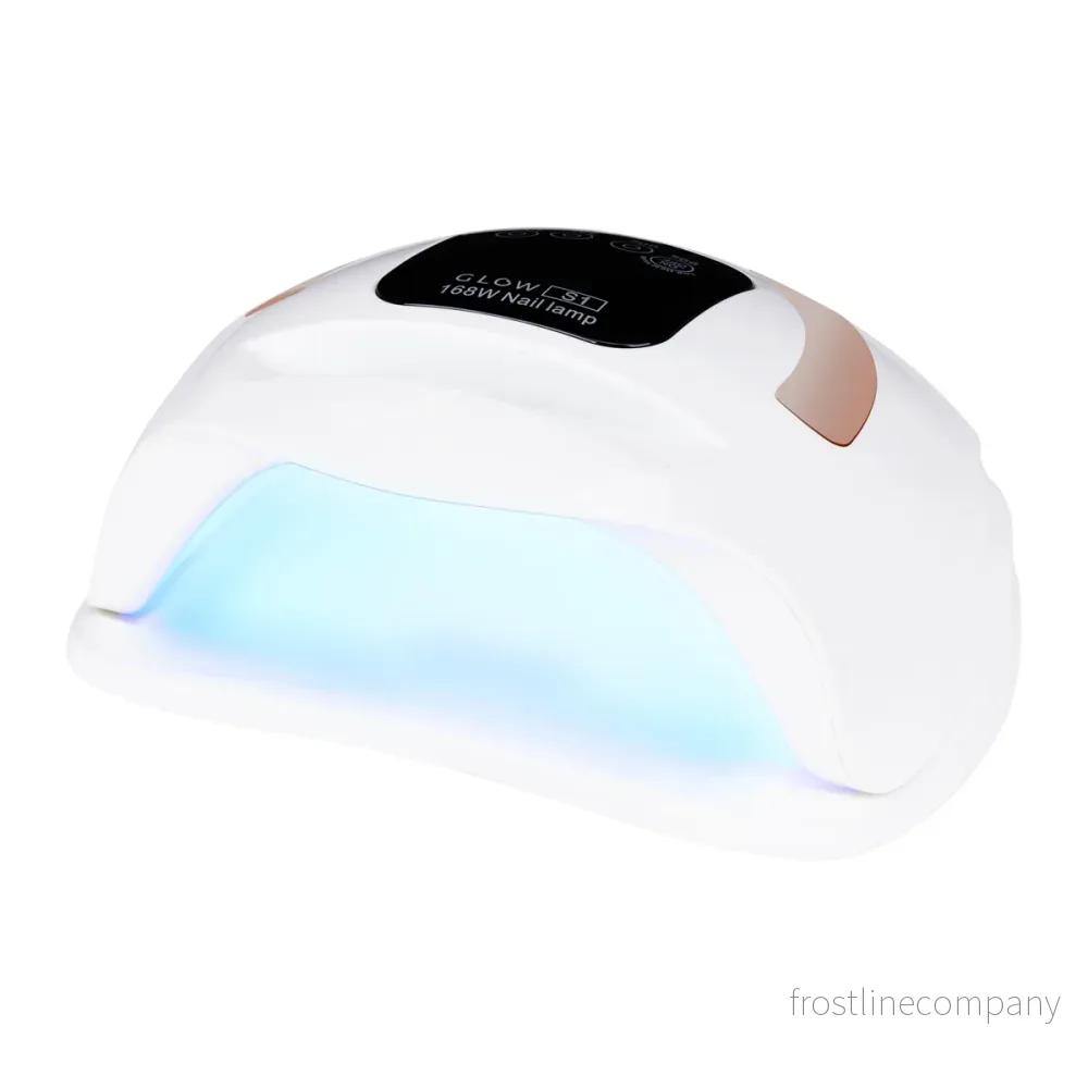 UV/LED Nagellampa Glow S1 168W – Vit/Guld UV/LED Nagellampa Glow S1 168W – Vit/Guld
