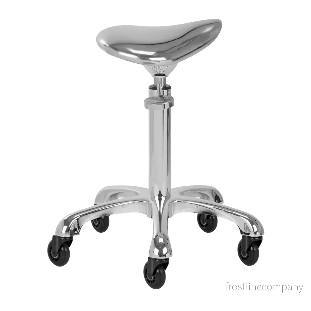 Taburett Sadelstol Gabbiano Roll Speed – Silver - Bild 2