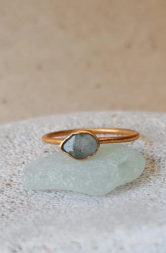 Ring strandglas nr 38 – size 18 Ring strandglas nr 38 – size 18