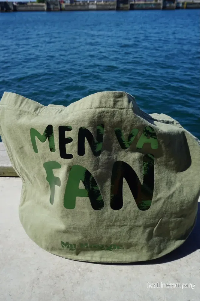 Tote bag ”Men va fan”