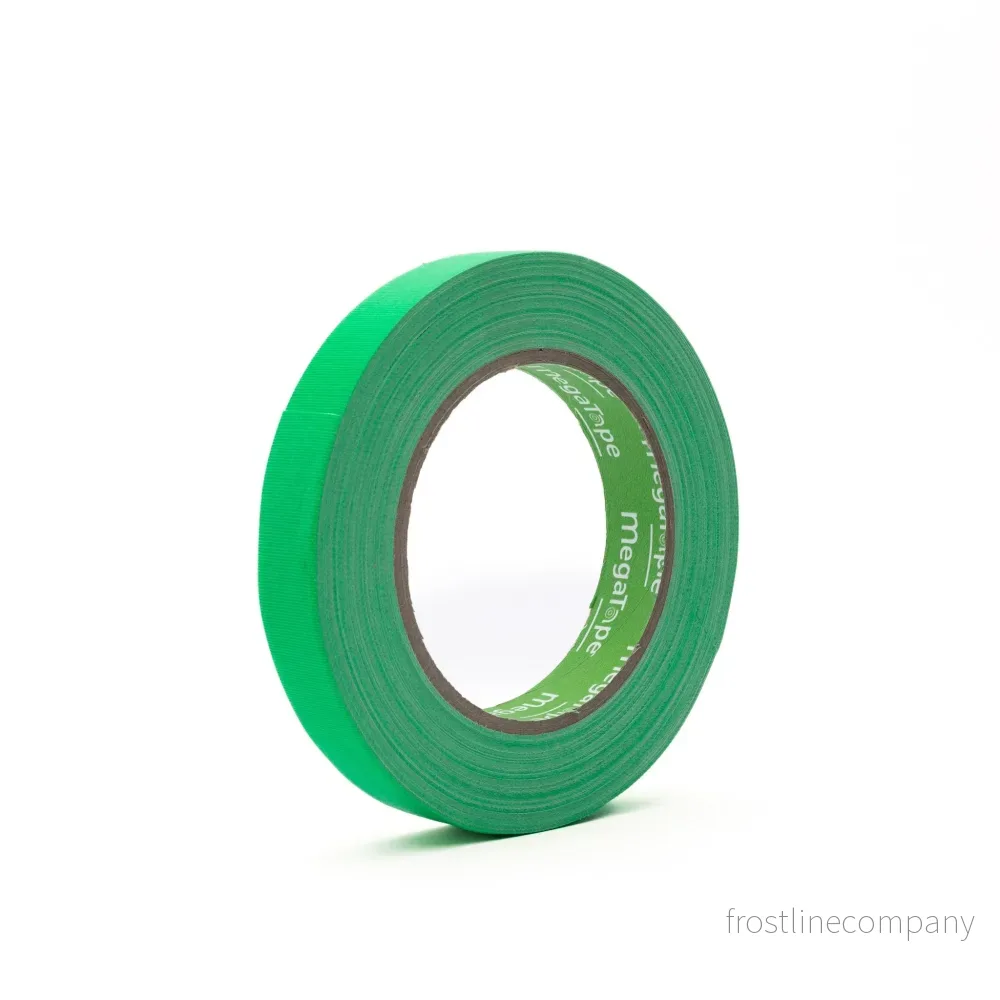 MegaTape UT120 · skrivbar · fluor-gaffatejp · 19 mm x 25 m · Grön MegaTape UT120 · skrivbar · fluor-gaffatejp · 19 mm x 25 m · Grön