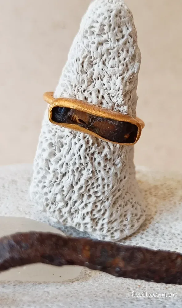 Ring strandglas nr 14 - size 17 - Bild 2