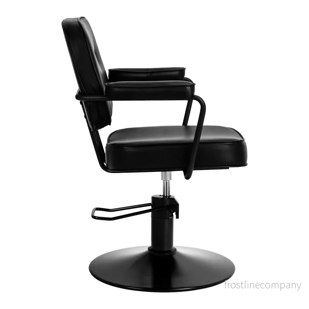 Frisörstol Hair System Tru Noir Svart - Bild 3