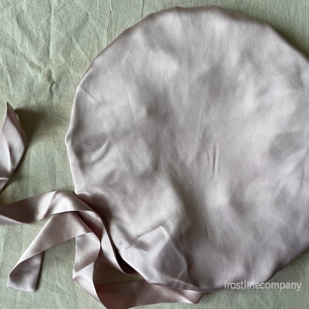 30 Momme Silk Double Lined Silk Bonnet - Bild 2