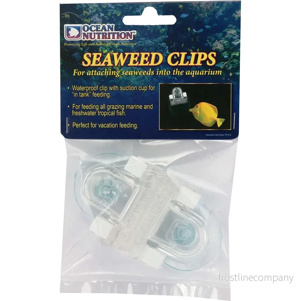 Ocean Nutrition Seaweed Clips 2-pack – Algklämmor med sugkoppar Ocean Nutrition Seaweed Clips 2-pack – Algklämmor med sugkoppar