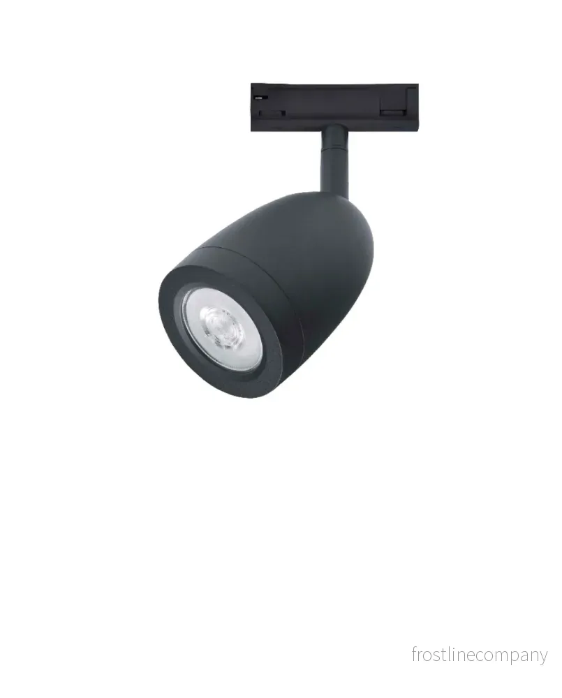 Bell-spot, svart, LED-ljuskälla
