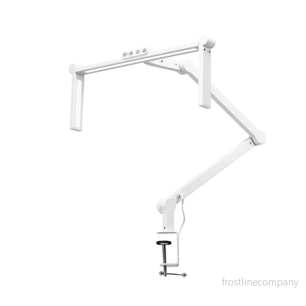 LED-lampa Glow L03 med klämma, vit - Nagellampa bord - Bild 3
