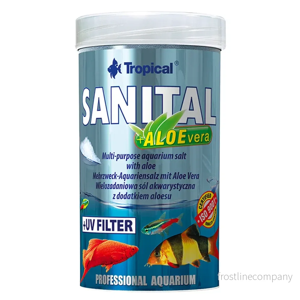 Tropical Sanital Aloe Vera – Vårdande akvariesalt med aloeextrakt