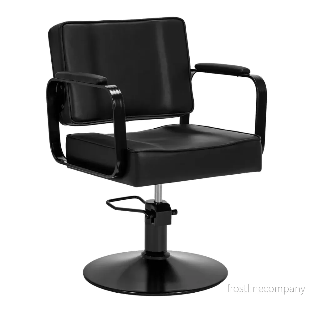 Frisörstol Hair System Studio Noir Svart Frisörstol Hair System Studio Noir Svart