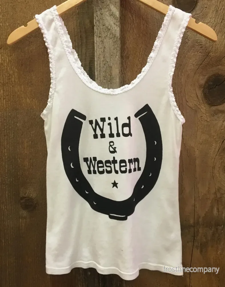 Linne vitt med spets Wild & Western Linne vitt med spets Wild & Western