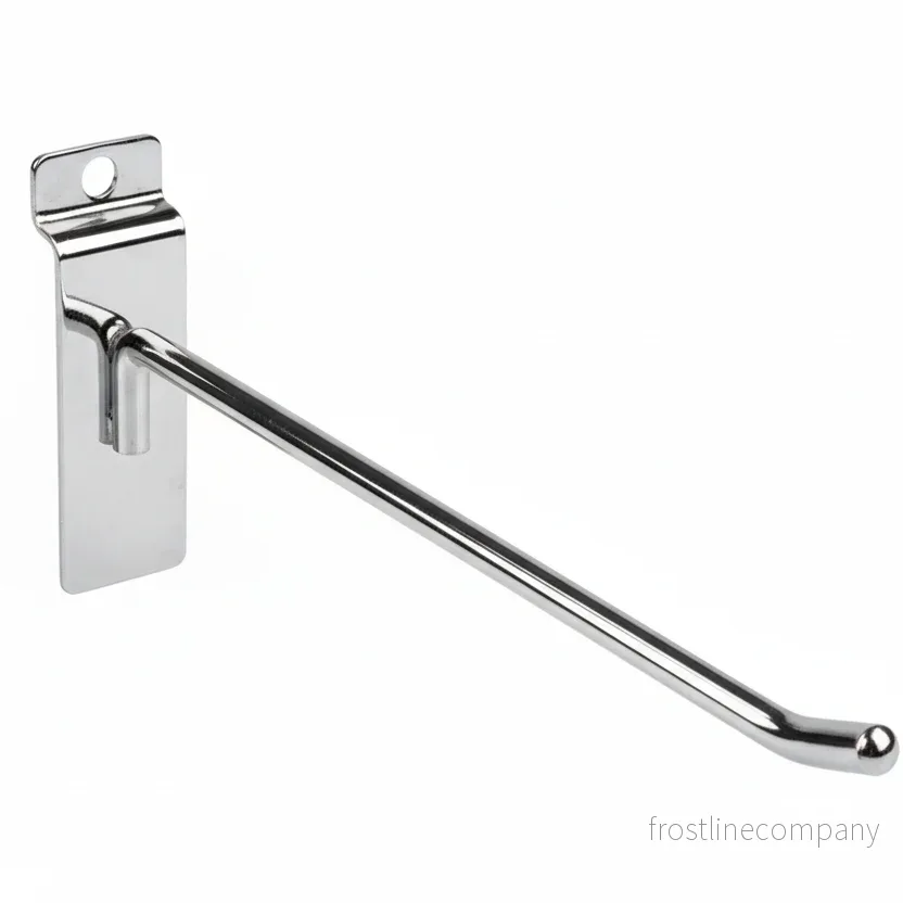 Varekrok, till panel, krom, 15 cm
