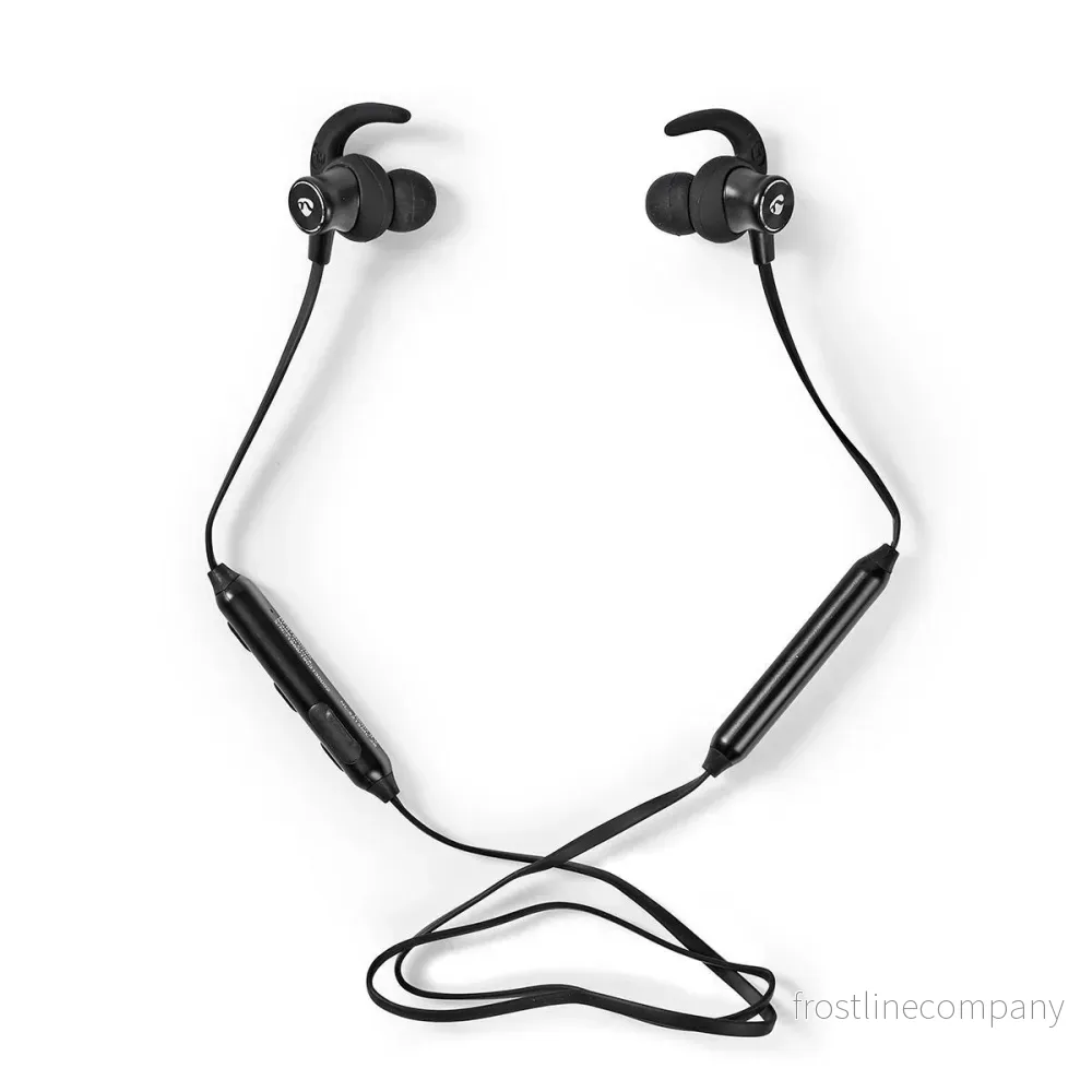 Sporthörlurar | Bluetooth | In-Ear | Flexibel sladd | Svarta - Bild 2
