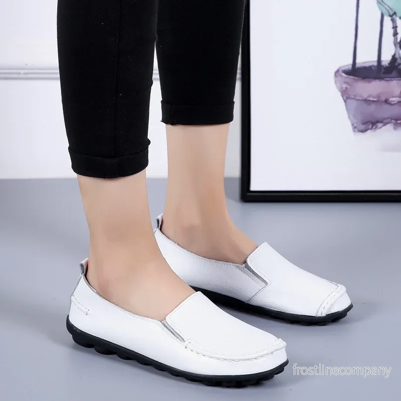 Mjuka & Bekväma Damskor – Lätta Slip-On Vardagsskor med Platt Sula - Bild 3