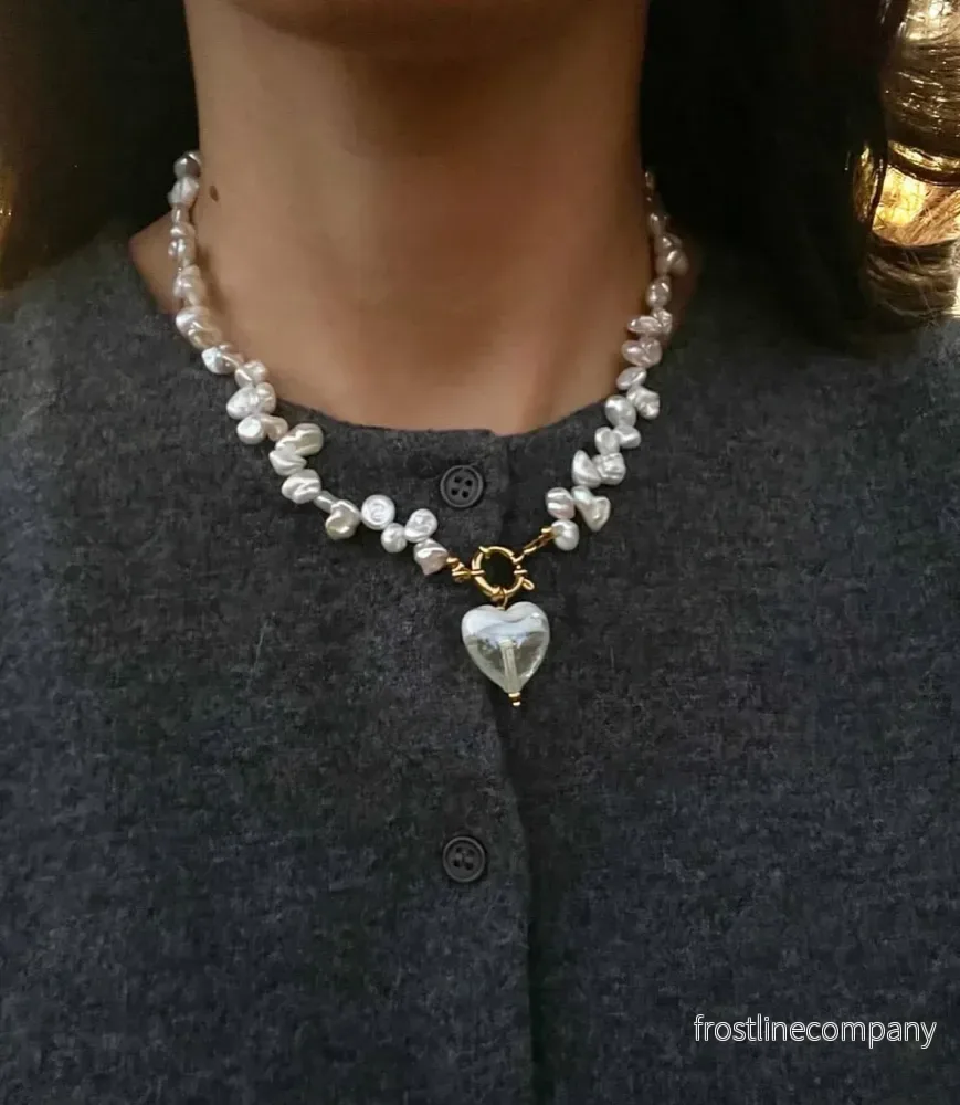 Massi halsband Love Pendant white - Bild 2