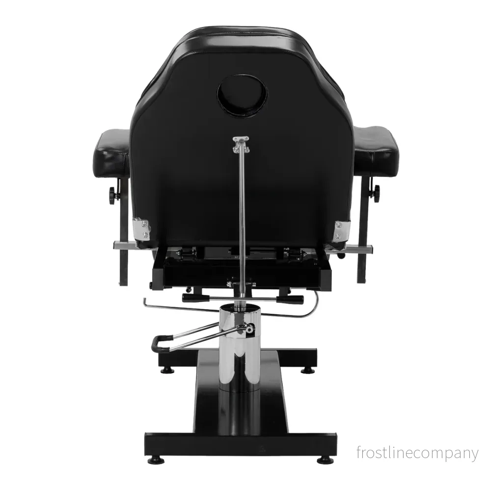 Hydraulisk tatueringsstol Pro Ink 210DH - Svart - Bild 3