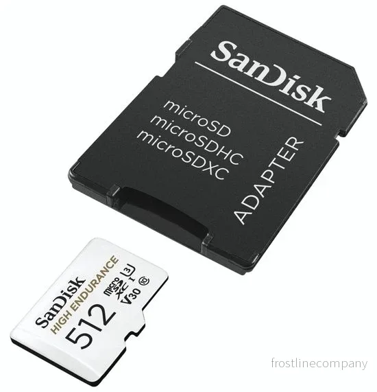 SanDisk 512 GB High Endurance U3 V30 microSD-kort - Bild 3