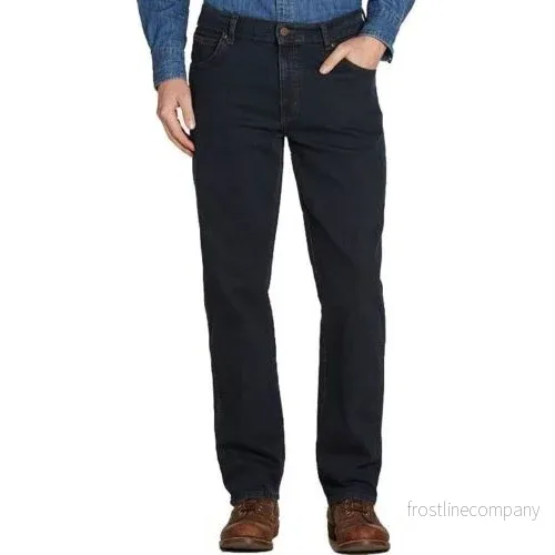 Wrangler Jeans Texas Original Stretch; Blueblack