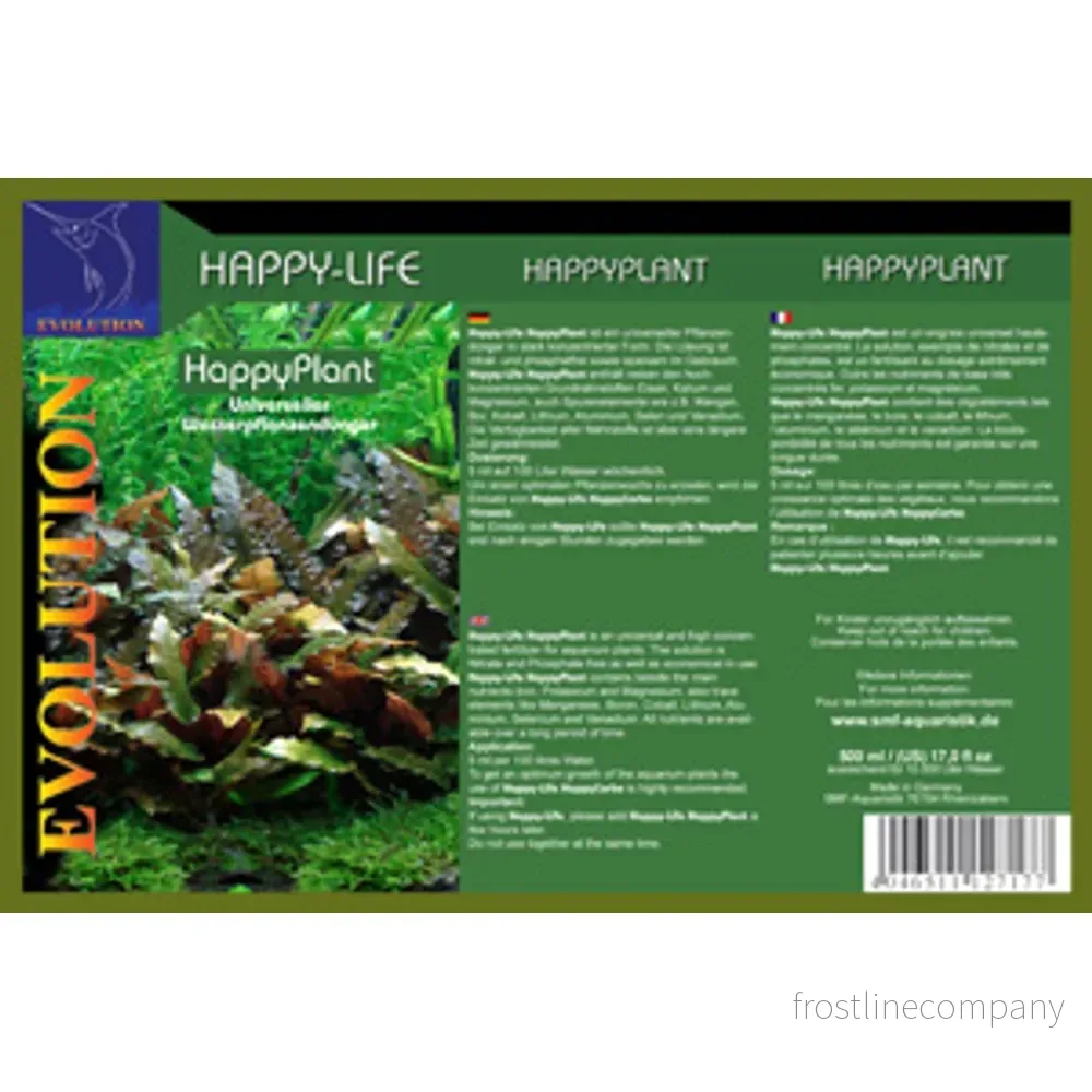 Happy Life Happy Plant – Universellt växtgödsel för akvarium - Bild 2