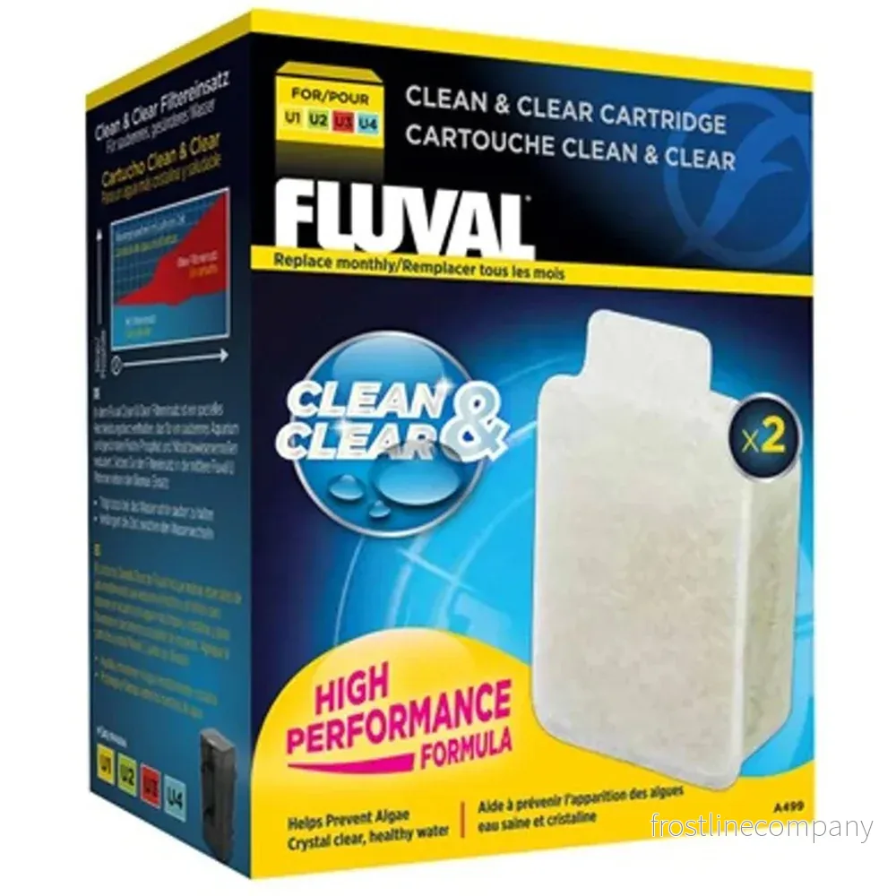 Fluval Clean & Clear Filterpatron Till U-filter Fluval Clean & Clear Filterpatron Till U-filter