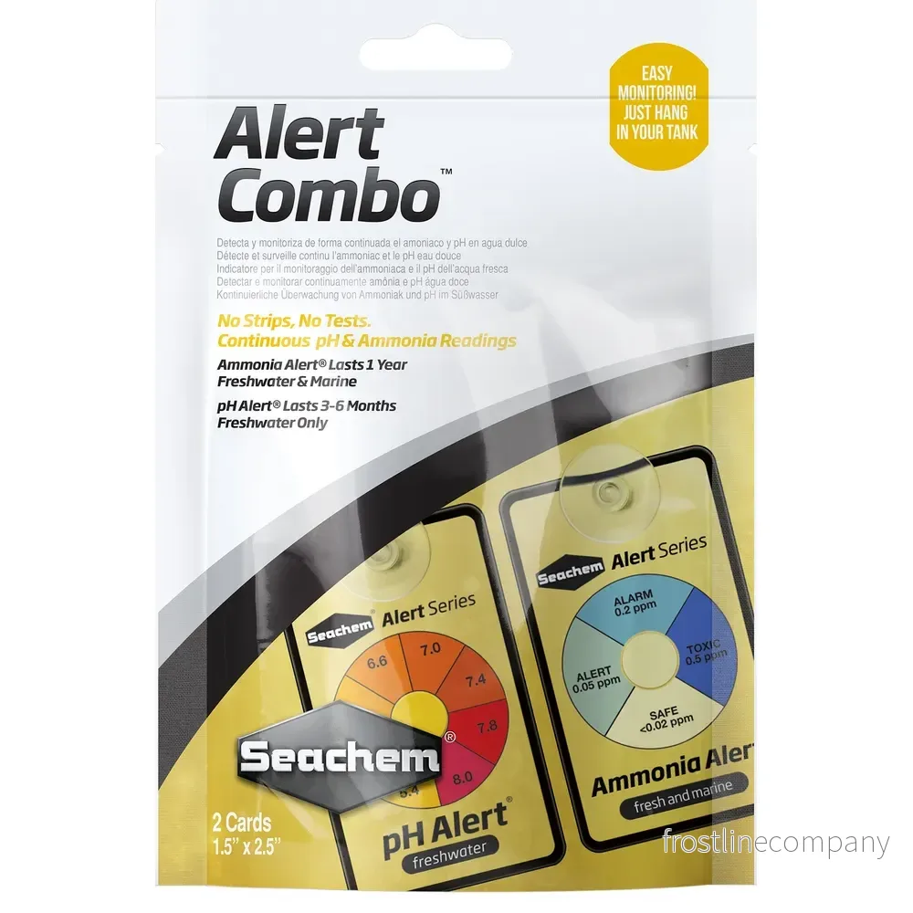 Seachem Alerts Combo Pack 6 Month – pH- och Ammoniakövervakning för akvarium Seachem Alerts Combo Pack 6 Month – pH- och Ammoniakövervakning för akvarium