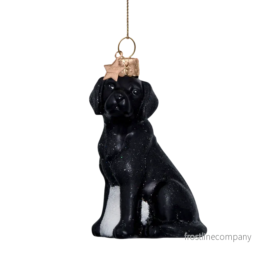 Julgranskula Labrador svart Julgranskula Labrador svart