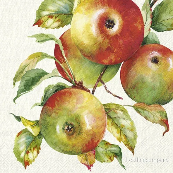Servetter Apples cream
