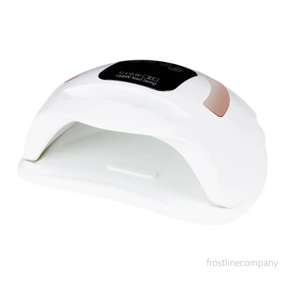 UV/LED Nagellampa Glow S1 168W - Vit/Guld - Bild 2