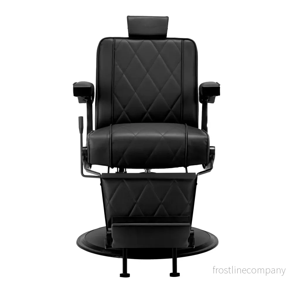 Barberstol Hair System BM88066B Svart-Svart - Bild 2