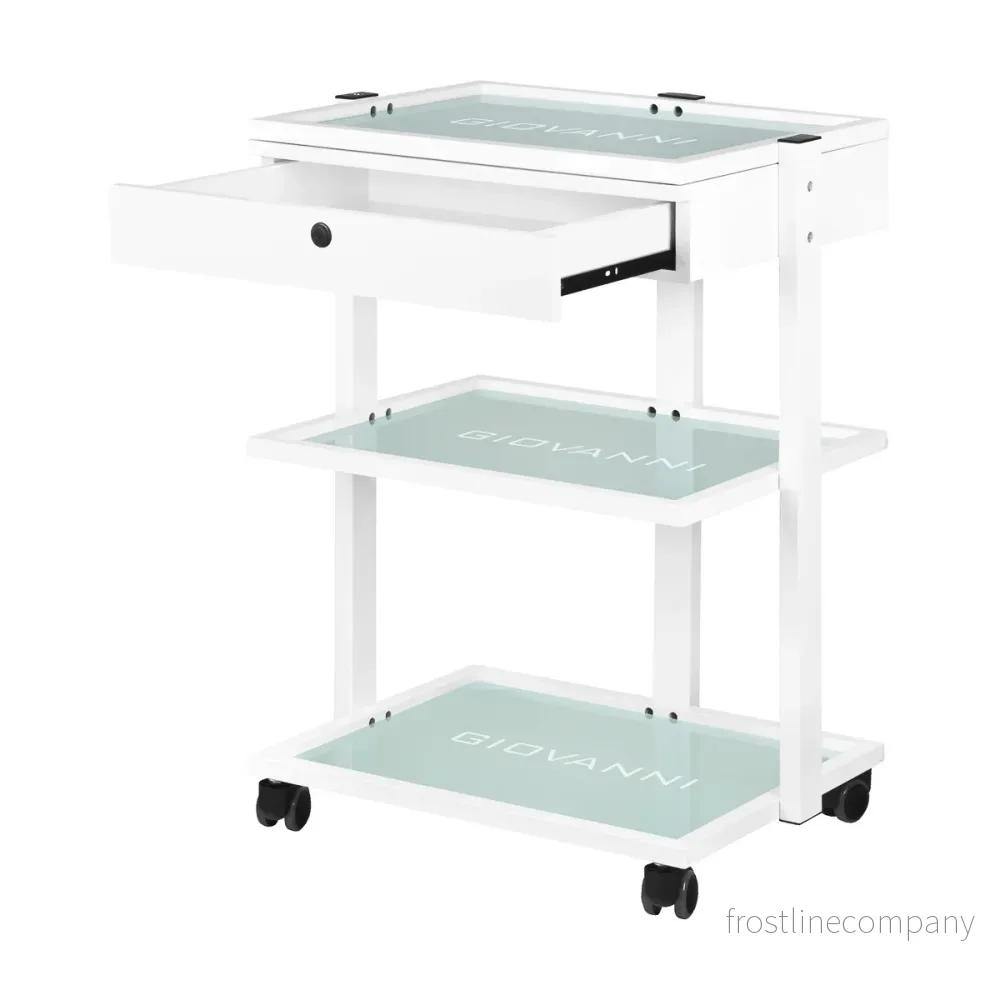 Rullvagn Giovanni 1040A Vit - Bild 2