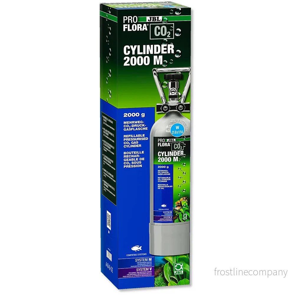 JBL ProFlora CO₂ Cylinder 2000 M JBL ProFlora CO₂ Cylinder 2000 M