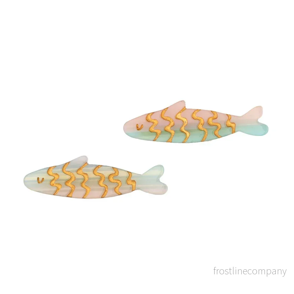 Coucou Suzette hårklämmor sardiner 2-pack Coucou Suzette hårklämmor sardiner 2-pack