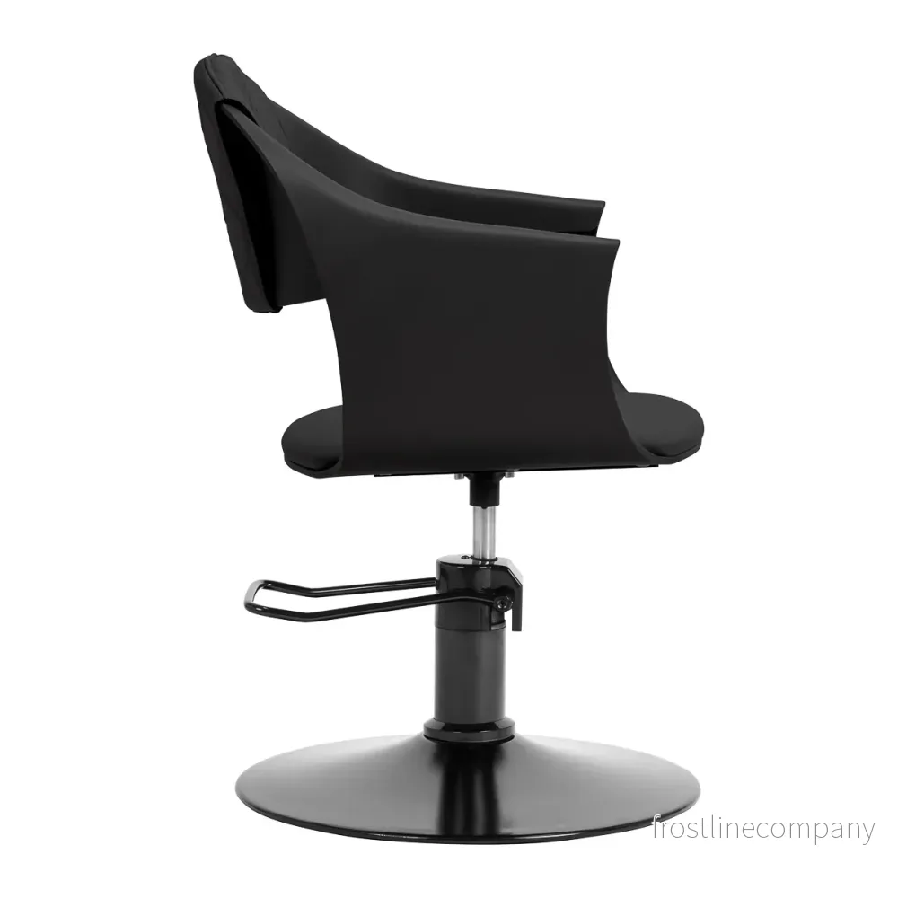 Frisörstol Hair System Halo Noir Svart - Bild 3