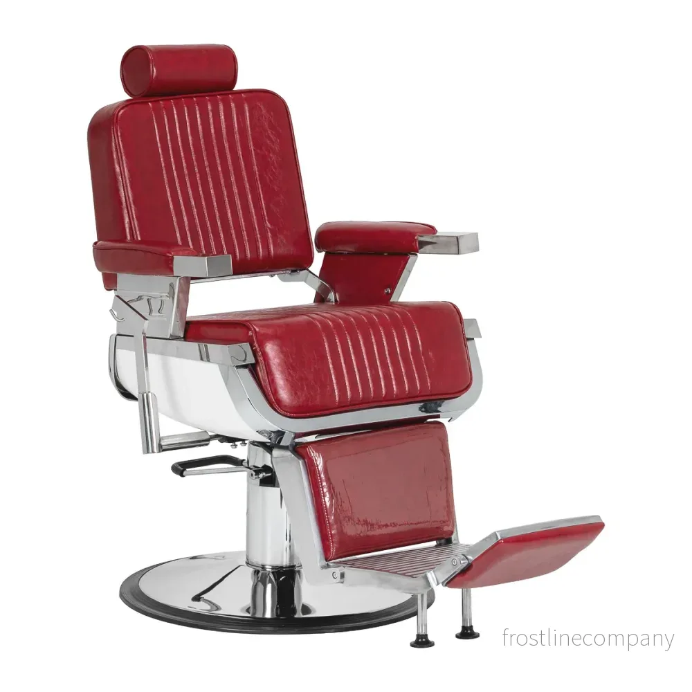 Barberstol Gabbiano Royal X – Röd Barberstol Gabbiano Royal X – Röd