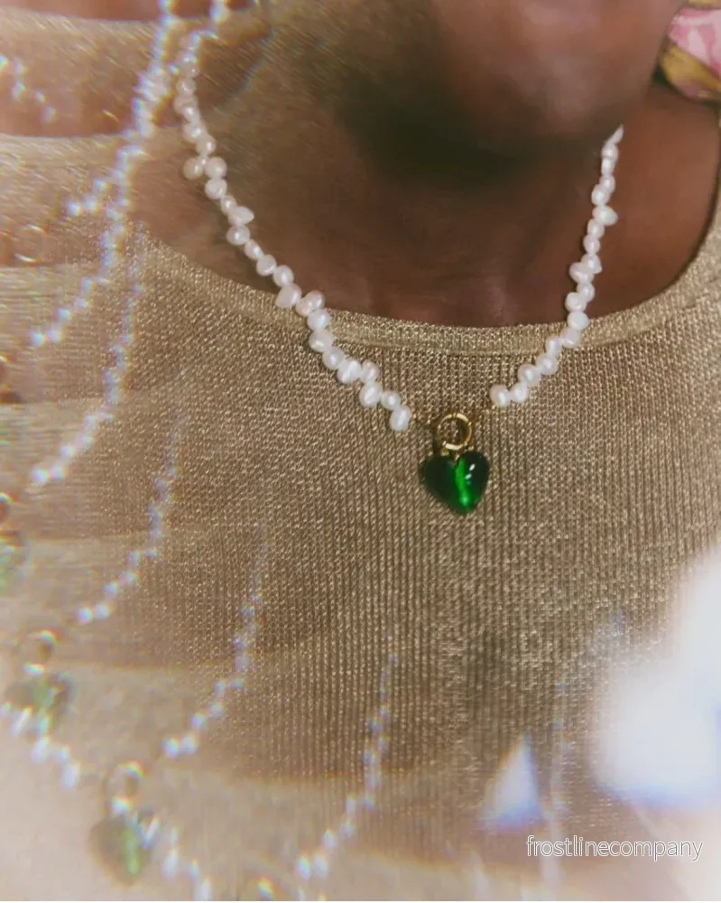 Massi halsband Love Pendant green - Bild 3