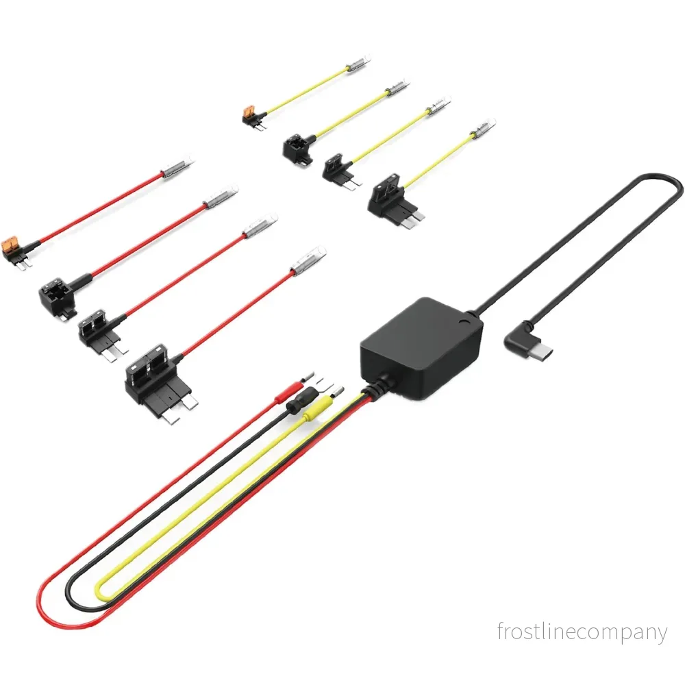 Kenwood CA-DR1130 hardwire kit USB-C 3-tråds