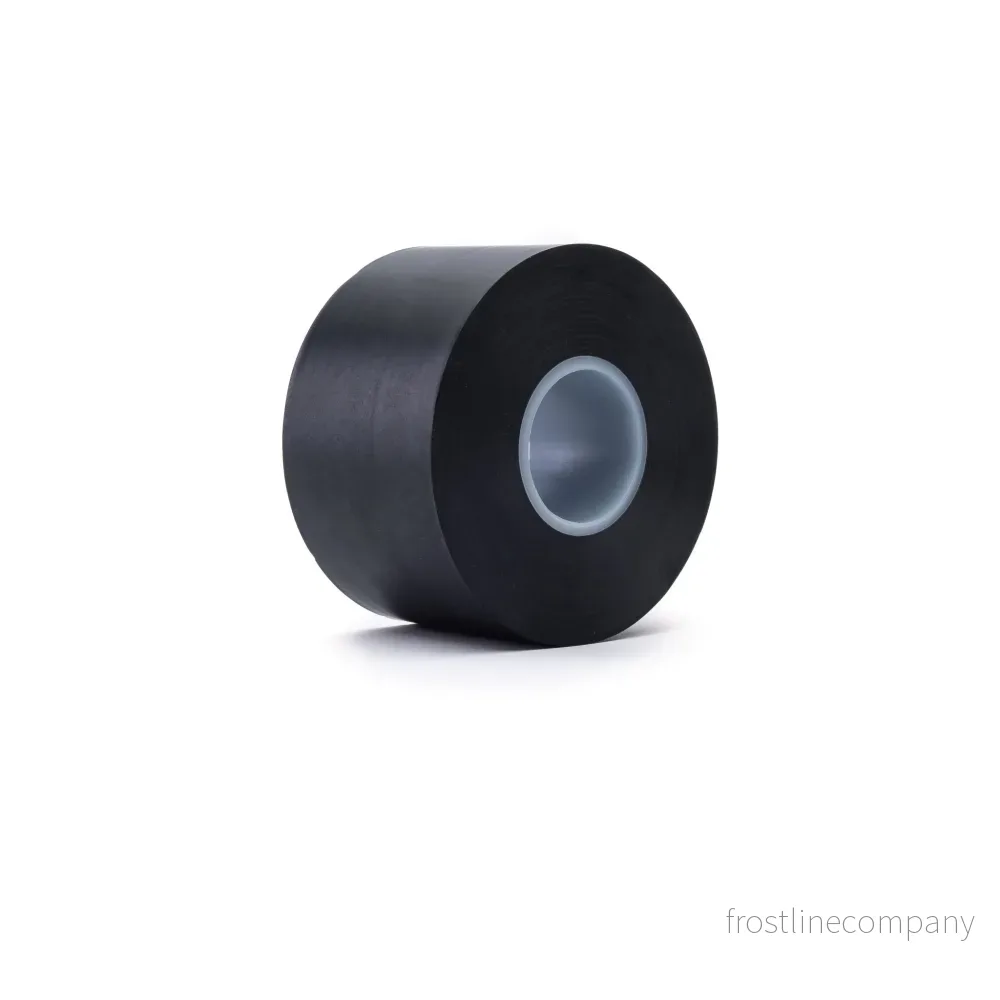 18 st MegaTape UT7 PVC-tejp · 50 mm · svart · 33 m rulle