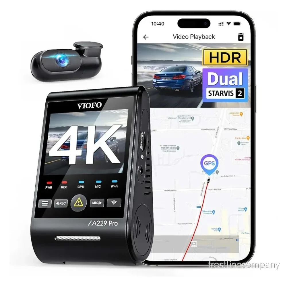 Viofo A229 Pro 2CH 4K Wifi GPS dashcam Viofo A229 Pro 2CH 4K Wifi GPS dashcam