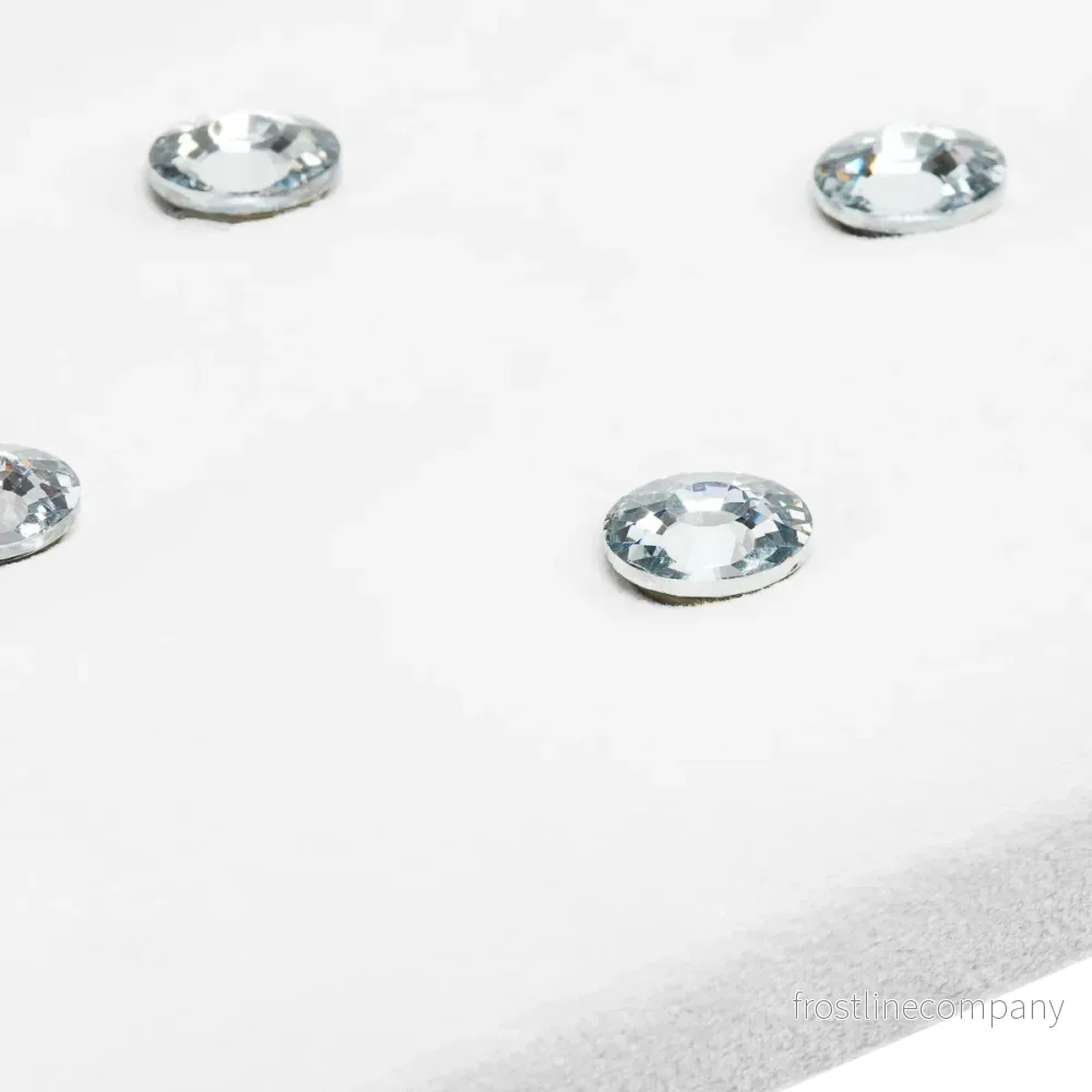 Armstöd naglar Momo Diamond Velour Vit - Bild 3