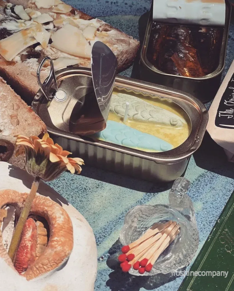 Tinned Fish Candle – Doftljus i konservburk Tinned Fish Candle – Doftljus i konservburk