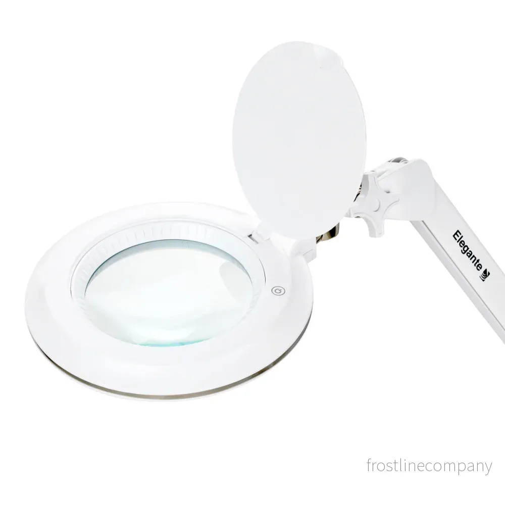 Förstoringslampa LED 60 SMD 3D med Klämma Elegante 6031 Vit - Bild 3