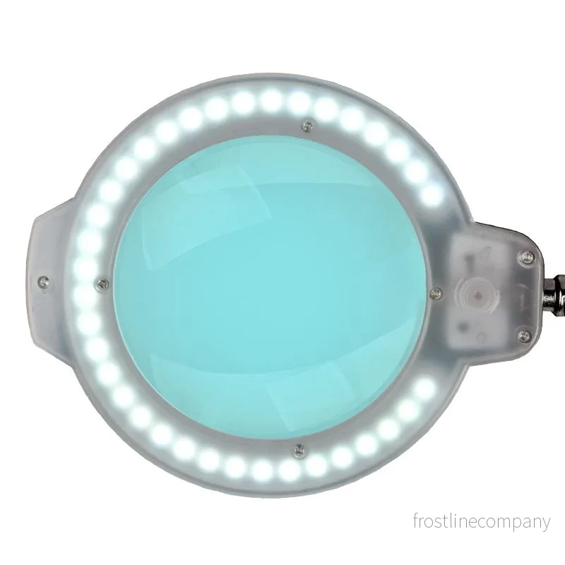 Förstoringslampa LED 5D med bordsfäste Glow Moonlight 8013 Svart - Bild 3