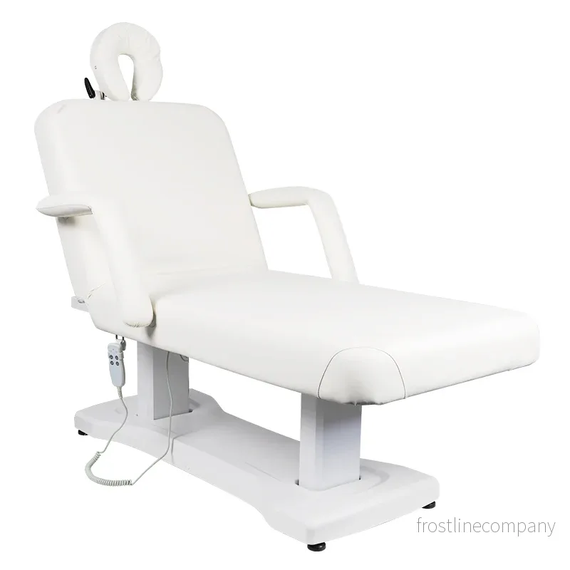 Massagebänk elektrisk Azzurro 819A Vit - Bild 2