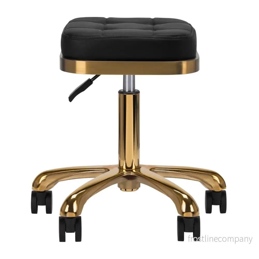 Justerbar taburett M-1645 - Guld/Svart - Bild 2