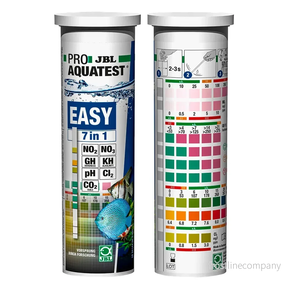 JBL ProAquaTest Easy 7in1 – Teststickor för vattenvärden (50st) - Bild 2