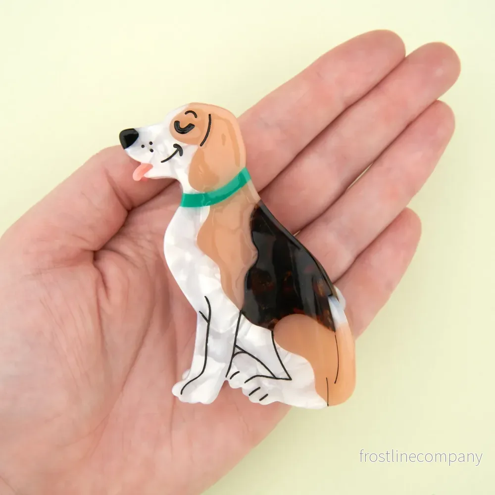 Coucou Suzette hårklämma Beagle - Bild 2