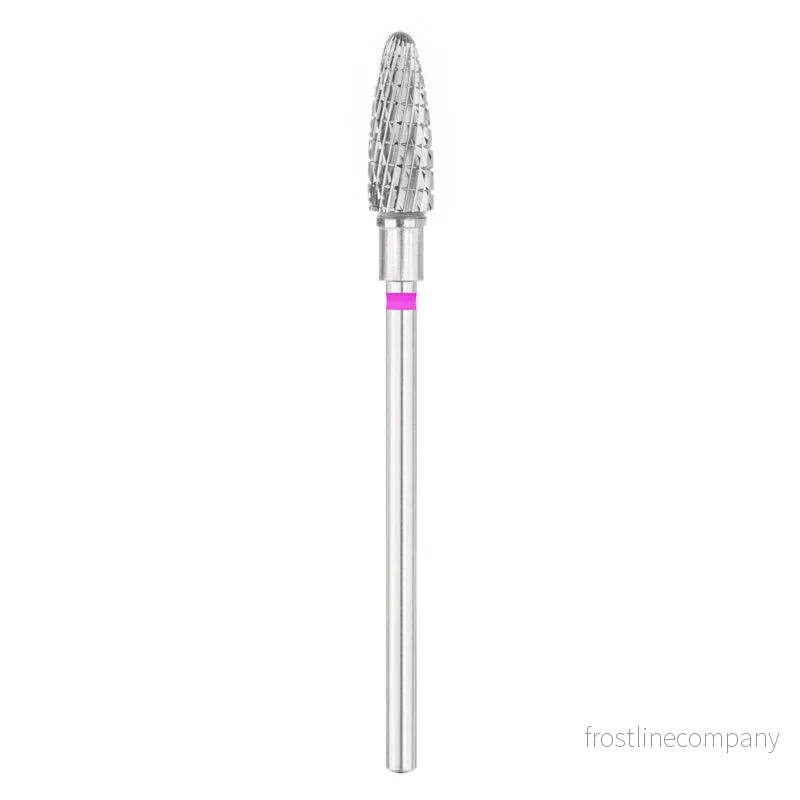 Exo Nagelfräsbit Hårdmetall Oval Rund ⌀5/13mm Extra Fin Exo Nagelfräsbit Hårdmetall Oval Rund ⌀5/13mm Extra Fin
