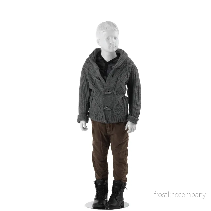 Barnmannekäng för pojkar 7-8 år. Skulpterat hår