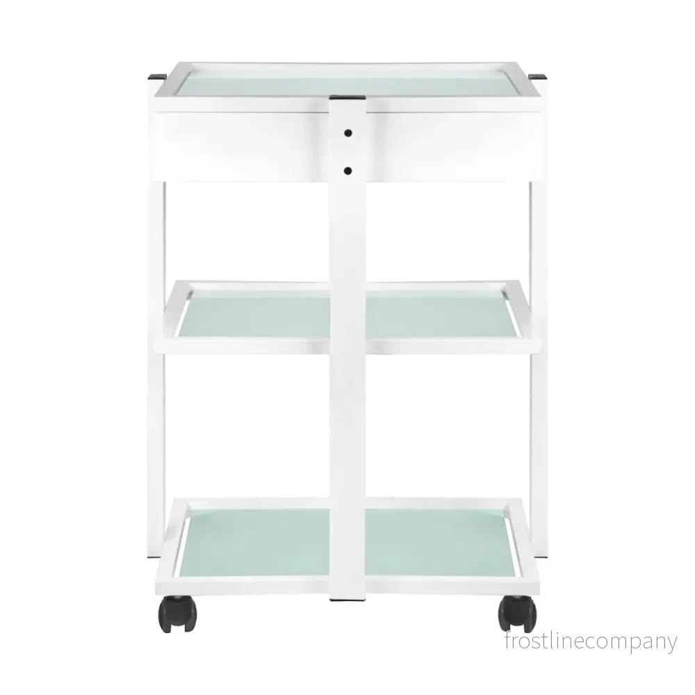 Rullvagn Giovanni 1040A Vit - Bild 3