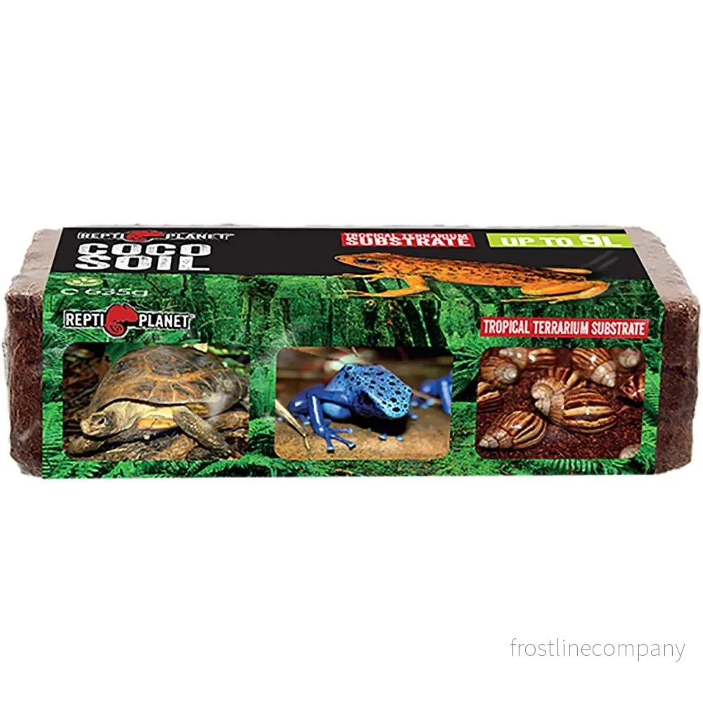 Repti Planet Coco Soil – komprimerat kokossubstrat 9 liter - Bild 2